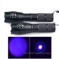 Aluminum Zoom UV flashlight